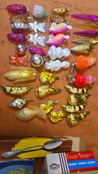 Игрушки ёлочные СССР