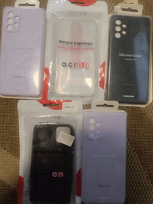 Чехлы на айфон 12 и на самсунг а 72