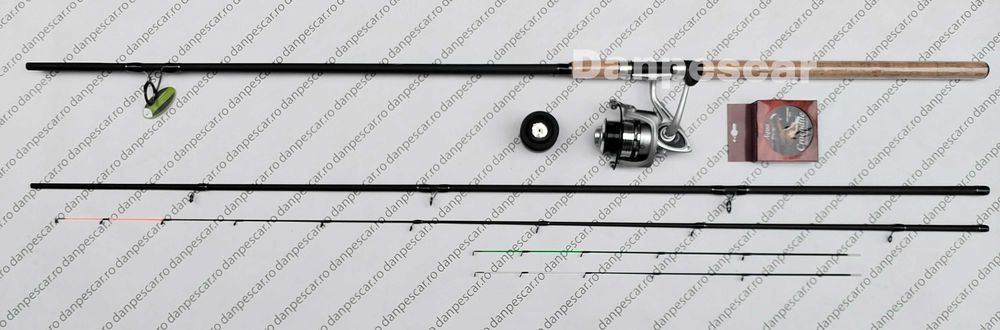 SET FEEDER Lanseta TFD4 4,20m 150gr +Mulineta FL XF6000 LongCast + FIR