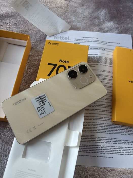 Realme70t с 36 месеца гаранция