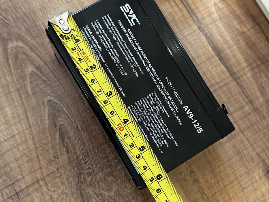 Аккумулятор SVC AV9-12/S (12V)