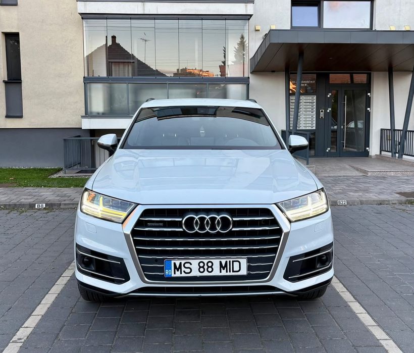 Audi Q7 3.0 Diesel 272 CP 2017 Euro 6 Ad Blue Matrix Alb Perlat