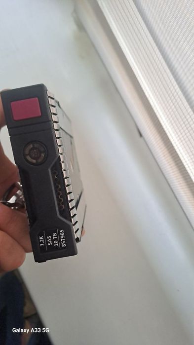 Hewlett packard 10tb 7.2k sas hhd vint