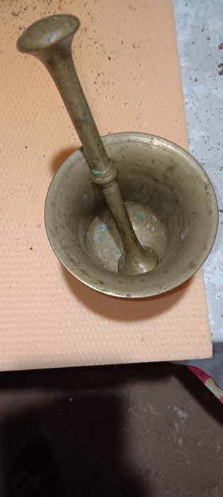 Mojar din bronz complect