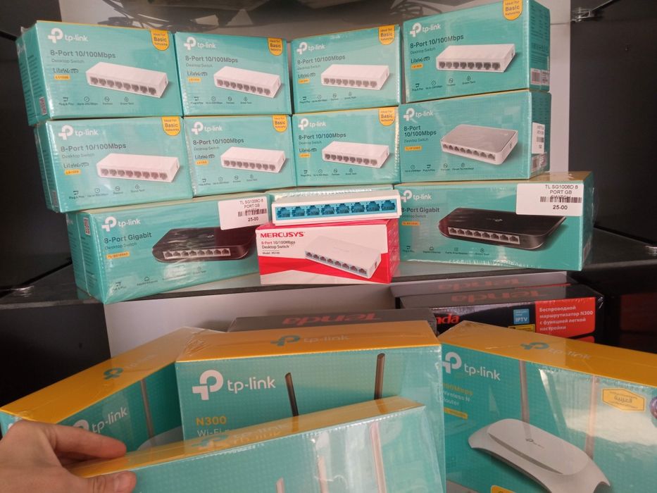 Акция! Доставка есть! Svitch TP LINK lan switch! 8port lan switch! Сви