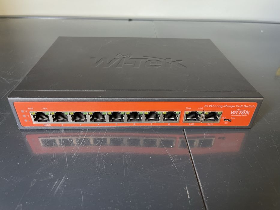 Пач панел и poe switch Witek