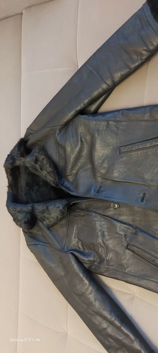 Дублёнка кожаная  мужская