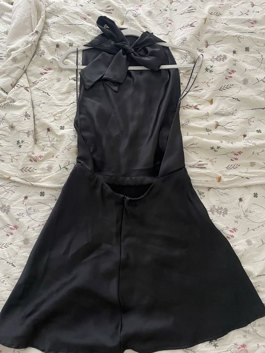 Черна рокля ZARA