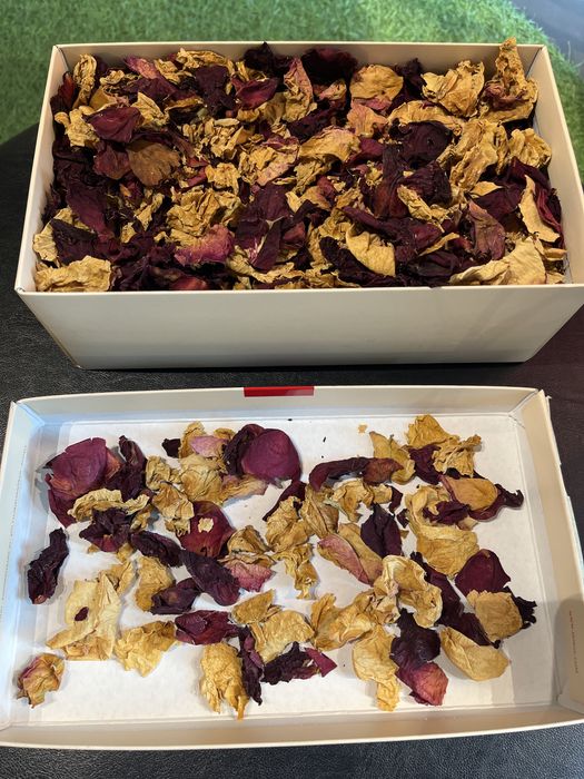 Лепестки роз сушенные для декора