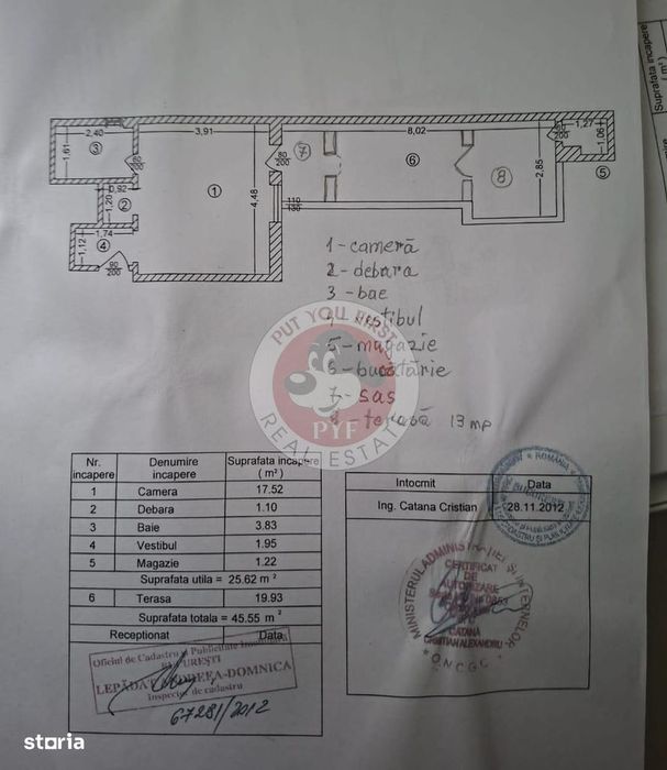 Facultatea artelor | Studio | 44mp | Semidec | RS I | B12089