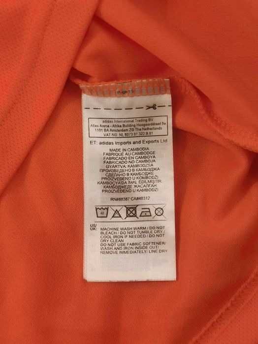 Tricou sport Adidas White Sleeves