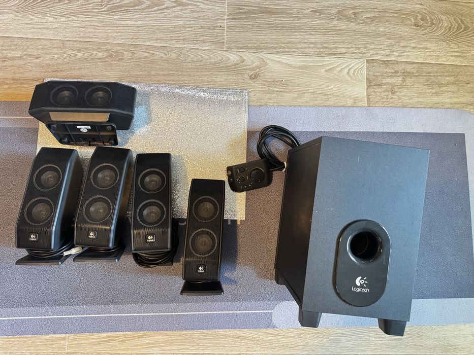 Sistem Boxe 5.1 Logitech X-540 – 70W RMS (Stare Excelentă)