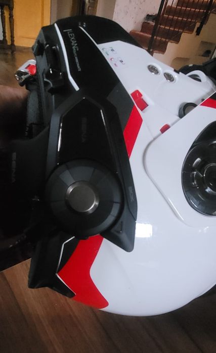 Vând casca Nolan 100-6 flip-up mărimea L și sistem Sena 30 K