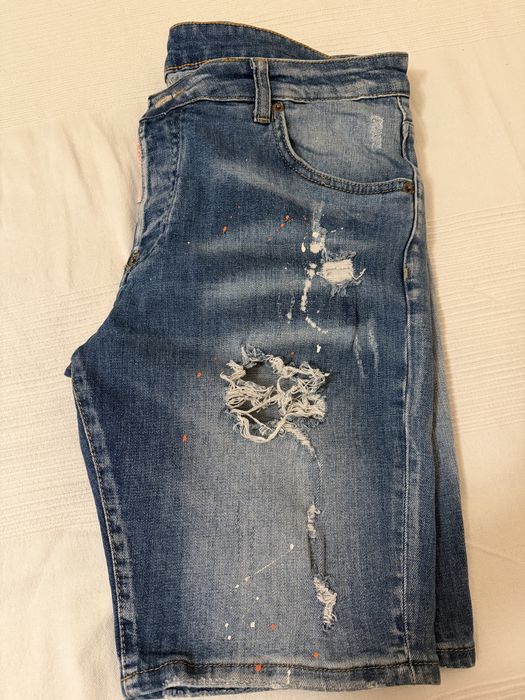 DSQUARED2 Skater дънкови бермуди/шорти, размер 54, Made in Italy