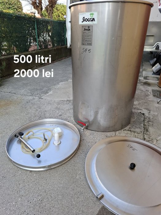 Butoi inox pentru vin
