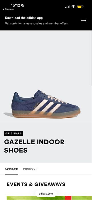 Продам оригинальные adidas gazelle