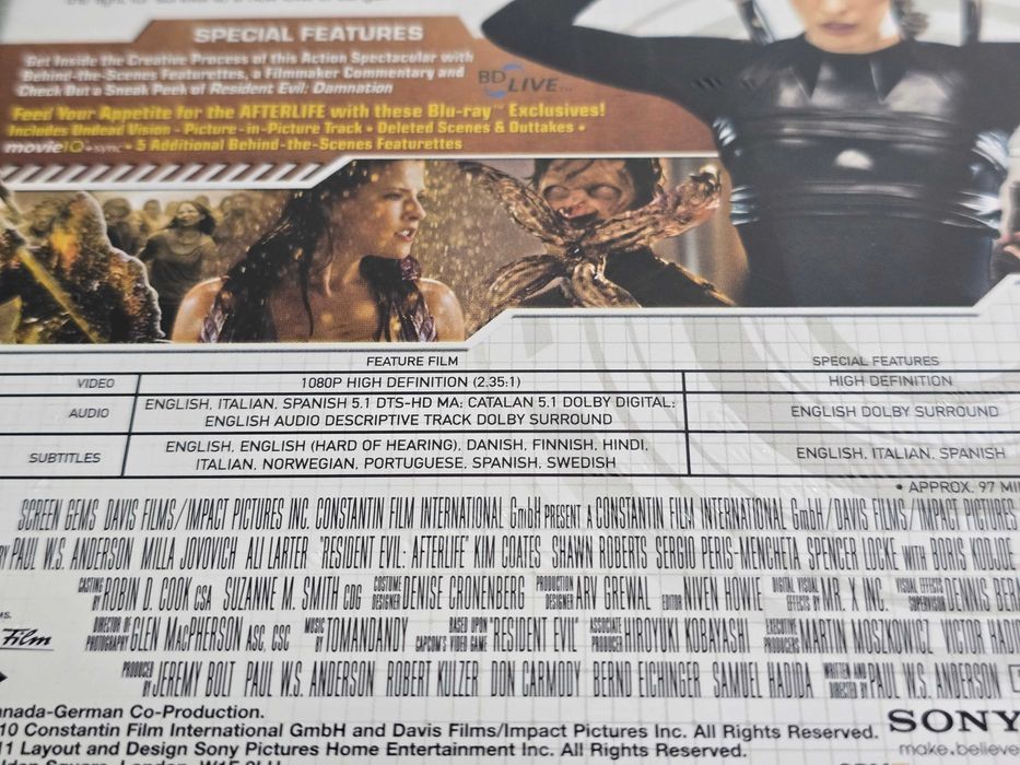 Resident Evil: Afterlife (Blu-Ray)