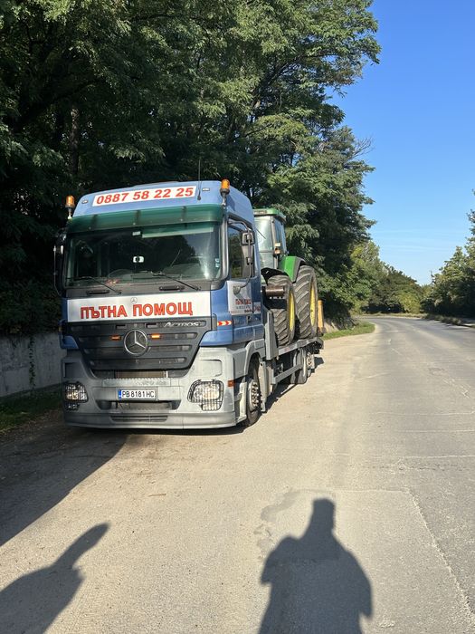 Пътна помощ и транспорт на техника до 15 тона