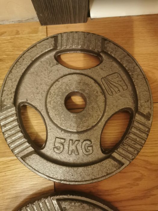 Чугунени дискове,Лост за дъмбел  40см/30мм