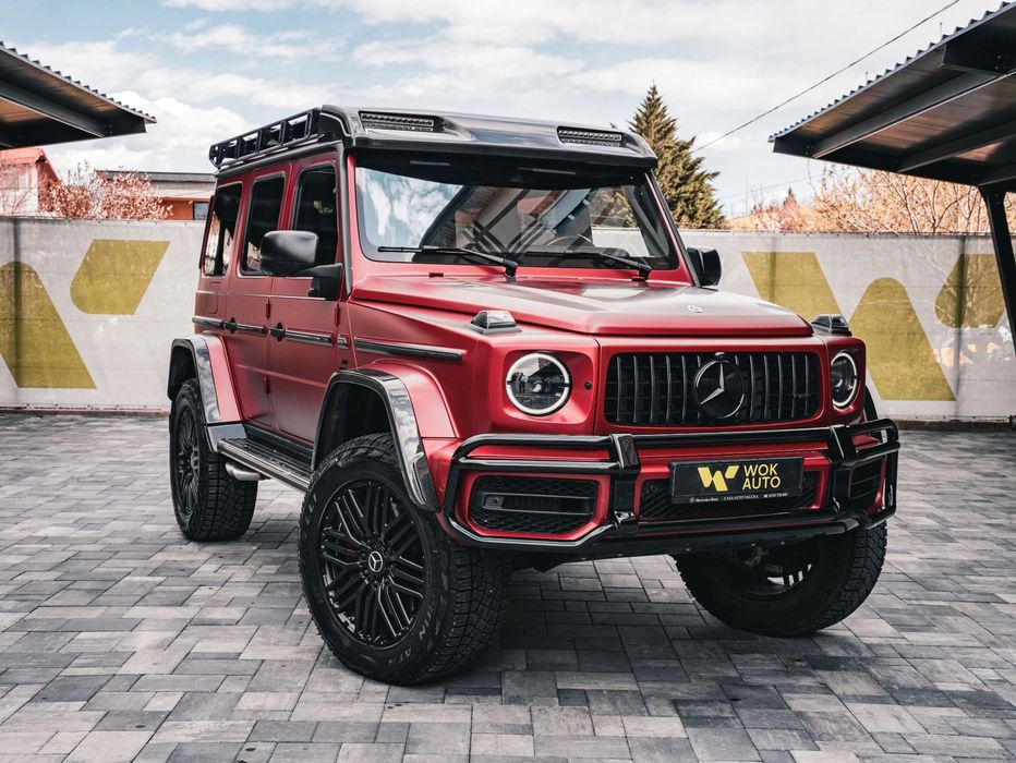 Mercedes-Benz G Mercedes-AMG G 63 4x4² (2023) – 585 CP | V8 Biturbo | Patagonia Red Ma