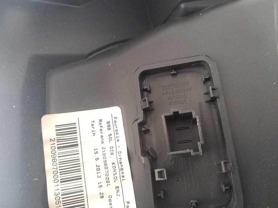 Rama ornament schimbator viteze cu nuca renault clio 4 253350003r 210098070001