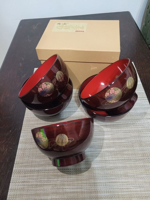 Set 5 boluri japoneze pentru supa/ orez- nou