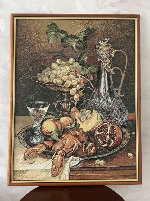 Картина гобелен в багете