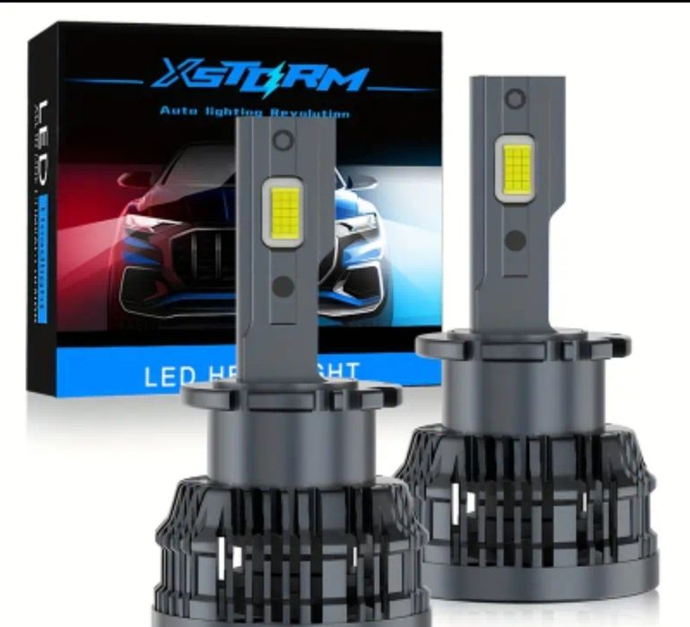 Брутални лед крушки D2S и H7