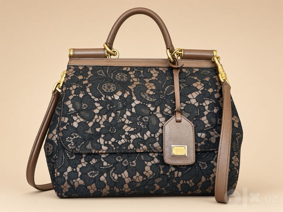Сумка Dolce & Gabbana Miss Sicily Medium, кружево