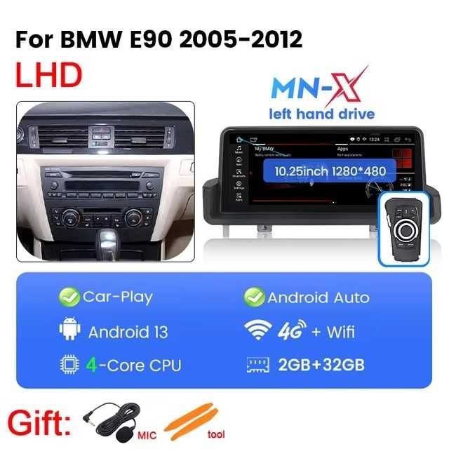 Navigatie BMW E90 91 92 93 / Carplay Android 4GBRAM/64GBROM JOYSTICK !