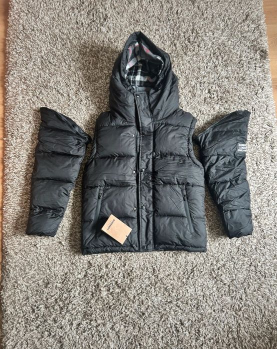 Geaca burberry neagra