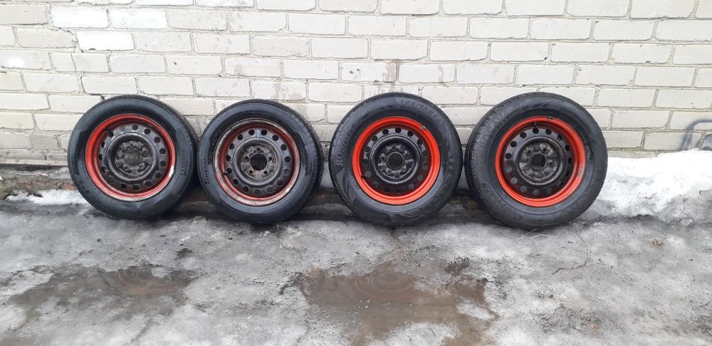 Колеса с летней резиной на 14