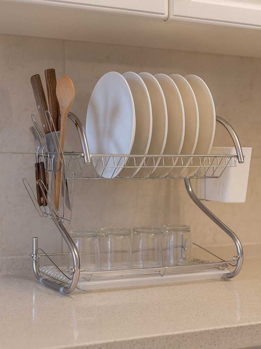 Oshxona uchun metaldan ishlangan idish quritgich,Сушилка для посуды