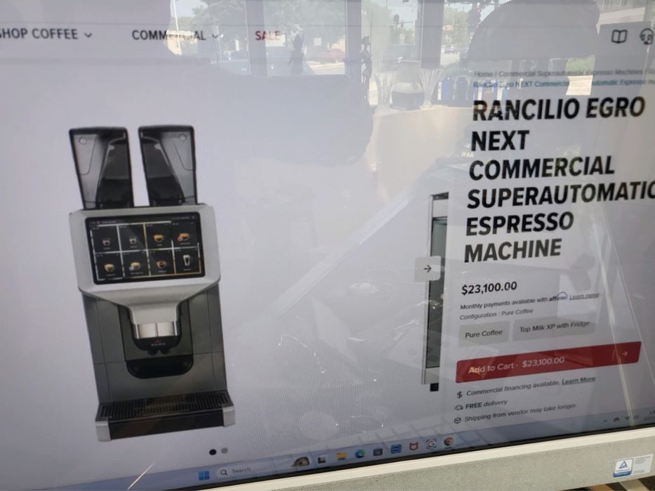 Rancilio Egro automat de cafea profesional