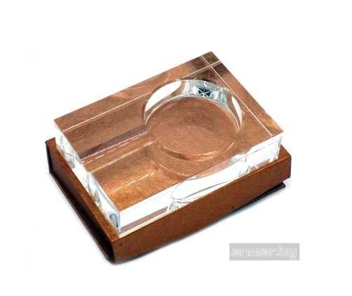 Кристален пепелник за пури