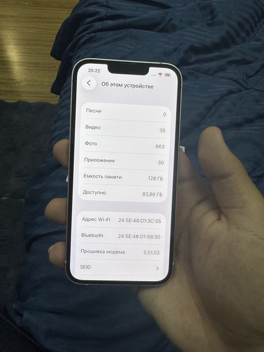 Iphone 13 128gbb