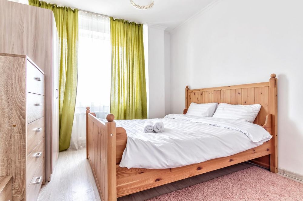 2ком ТРЦ Керуен,Байтерек светлая квартира посуточно