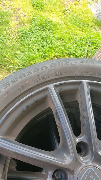 Vand jante bmw 5x120 anvelope 205 55 16