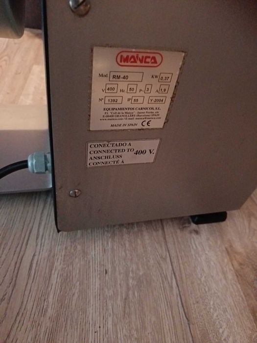 Malaxor industrial carne