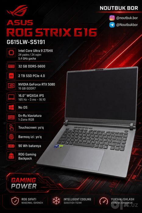 Asus Rog Strix G16