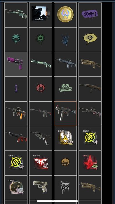 Cs 2 prime + инвентарь скины | outlast