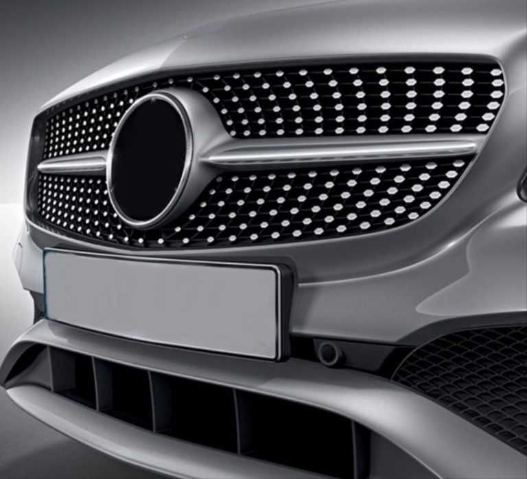 MERCEDES W212 13-15 E клас– DIAMOND GRILLE – решетка