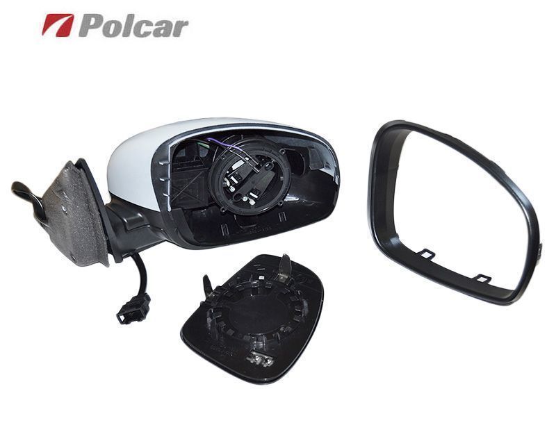 Oglinda exterioara Skoda Fabia 2 2007-03.2015, partea dreapta electrica 5J0857508E, cu 5 pini