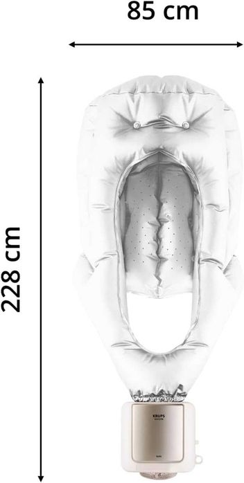 Сешоар с качулка за изсушаване на коса ел. ролки за къдрици KRUPS