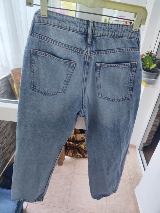 Blugi H&M - mărime 158 - talie ajustabila 76 cm maxim