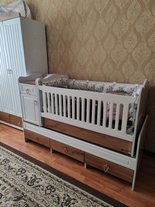 Детские шкаф ва манежи