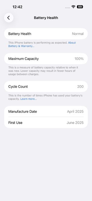 iPhone 16 Pro Max White  256GB Топ - Гаранция и документи