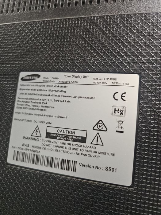 Samsung 55" Телевизор