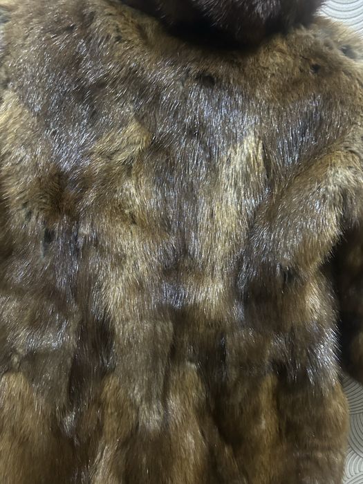 Детская норковая шуба