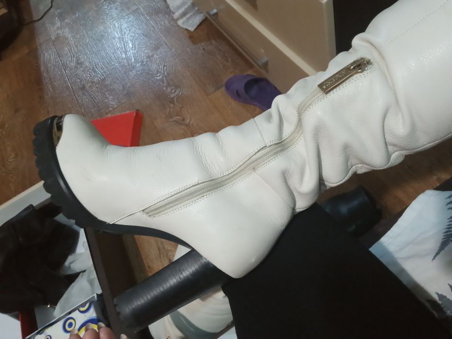 Бежевый обувь зимняя